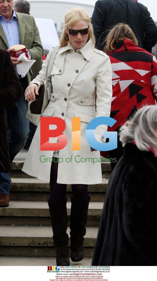 Zara Phillips at Cheltenham Festival Ladies Day