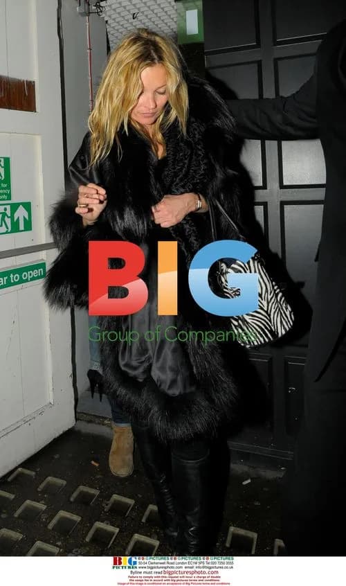 Kate Moss Leaving China White Club