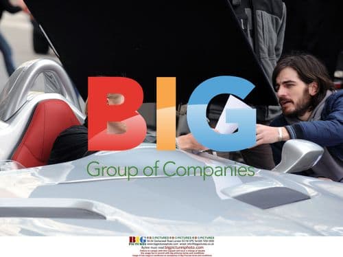 Mika Hakkinen Shoots Mercedes Advert