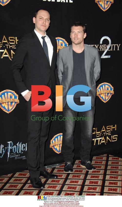 Sam Worthington and Louis Leterrier at WB ShoWest 2010