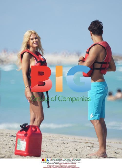 Shauna Lamas and Boyfriend Jetskiing in Miami