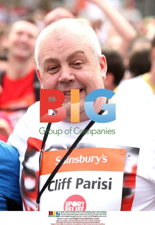 Cliff Parisi at Sport Relief Mile