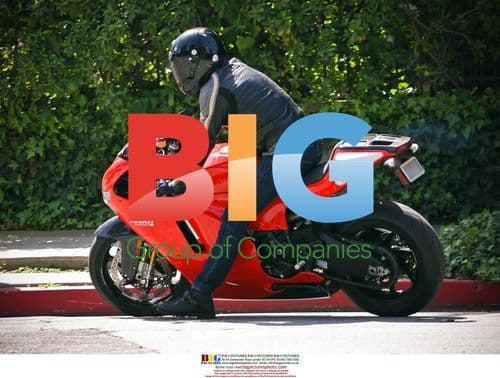 Tom Cruise on Ducati Motorcycle