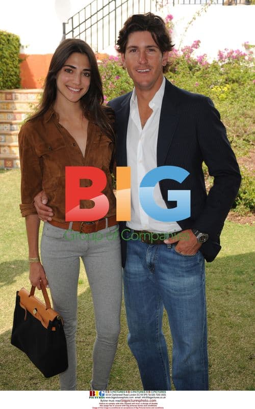 Nicole Davis and Nick Roldan at Piaget Gold Cup