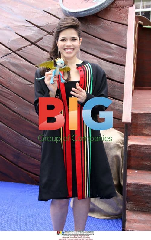 America Ferrera Promoting 'How To Train Your Dragon'