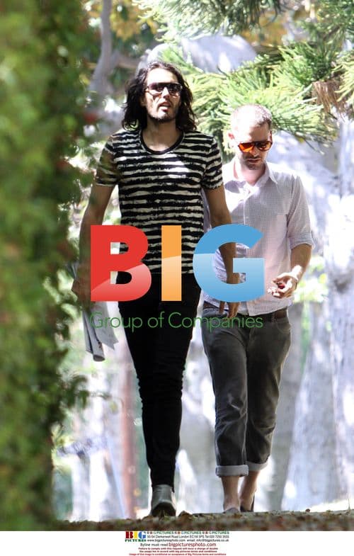 Russell Brand and Katy Perry Out in LA