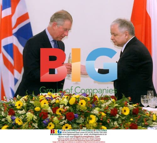 Prince Charles and Camilla in Warsaw