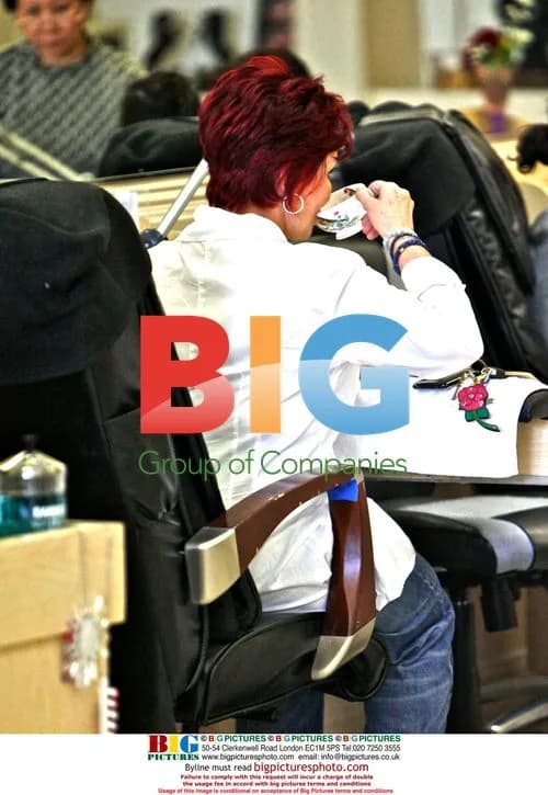 Sharon Osbourne Gets Nails Done Where Britney Spied