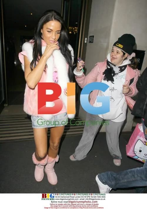Katie Price and Alex Reid in London