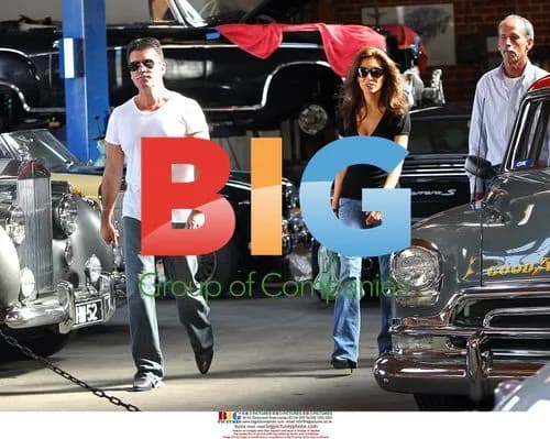 Simon Cowell and Mezhgan Hussainy go vintage car shopping