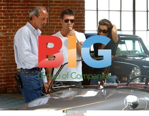Simon Cowell and Mezhgan Hussainy car shopping