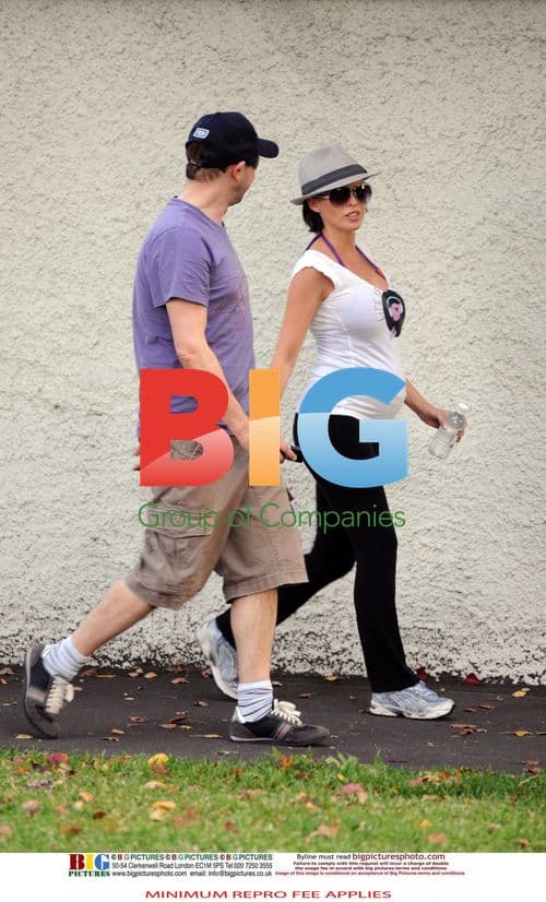 Dannii Minogue Takes Stroll in Australia