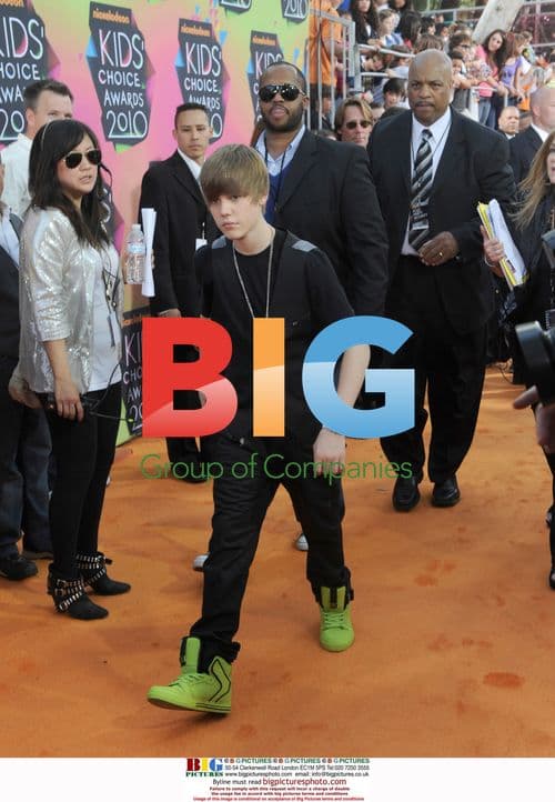 Justin Bieber at Kids' Choice Awards 2010
