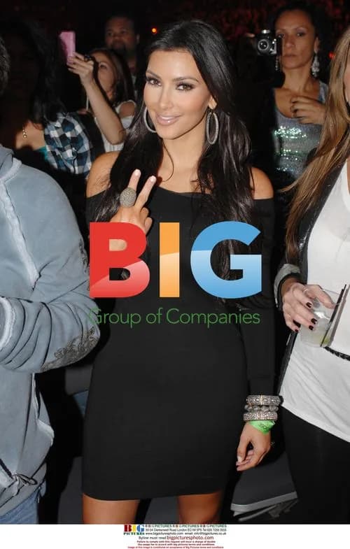 Kim Kardashian at Alicia Keys Concert