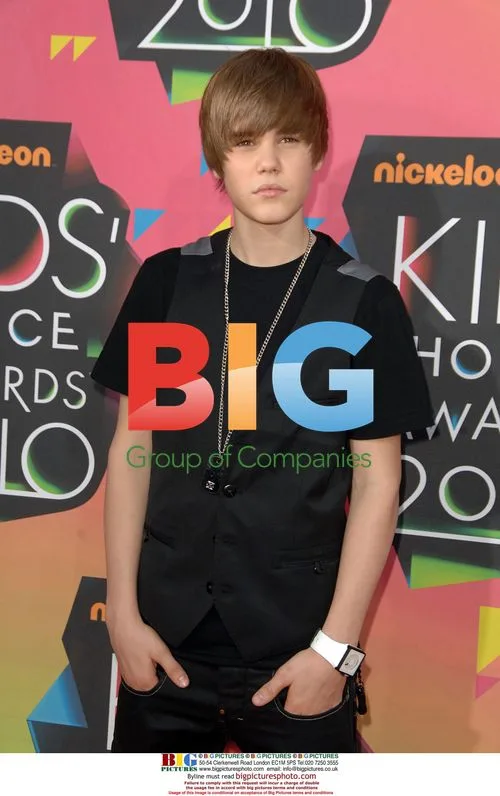 Justin Bieber at Nickelodeon's Kids' Choice Awards