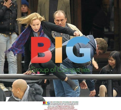 Abbie Cornish Filming 'The Dark Fields'