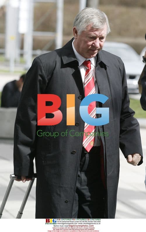 Manchester United Team Departs Munich