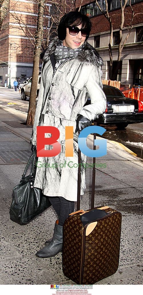 Johnny Weir at ABC Studios in NYC