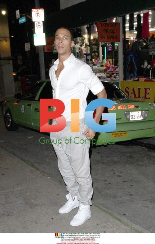 Marvin Humes and Rochelle Wiseman Dining