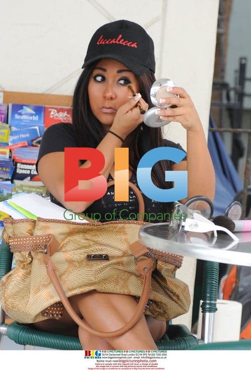 Snooki, Pauly D, and Ronnie at Gelato Cafe