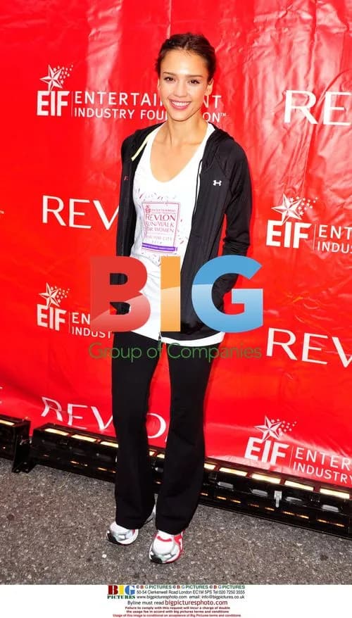 Jessica Alba at Revlon Run Walk, NYC