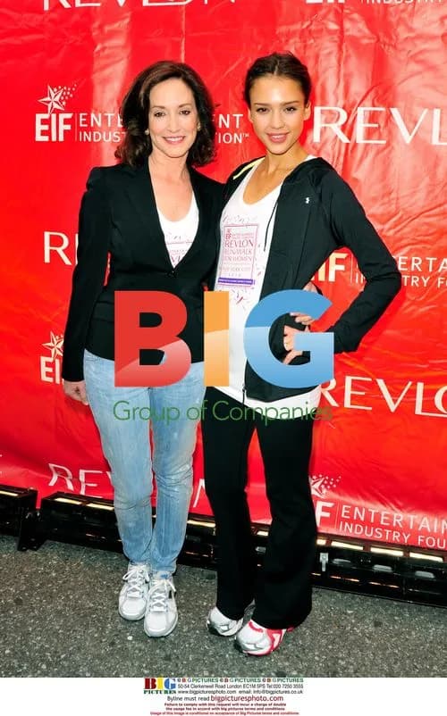 Jessica Alba at Revlon Run Walk