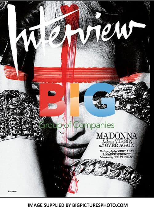 Madonna on Interview Magazine Cover