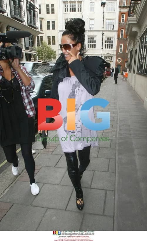 Katie Price Spotted at London Hotel