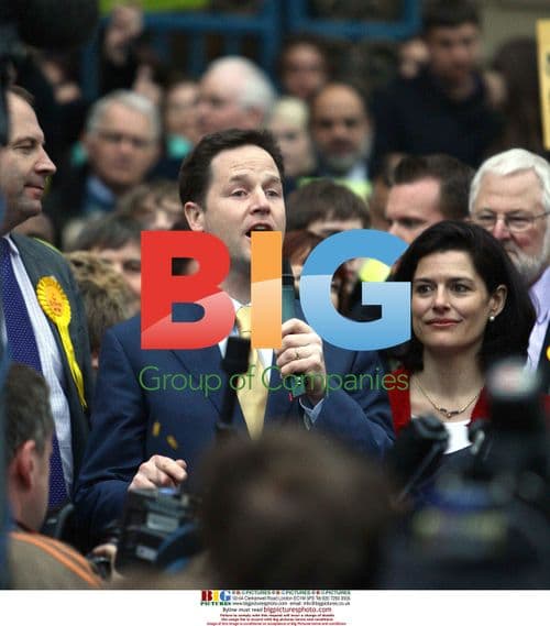 Nick Glegg and Miriam Gonzlez Durntez on Campaign Trail