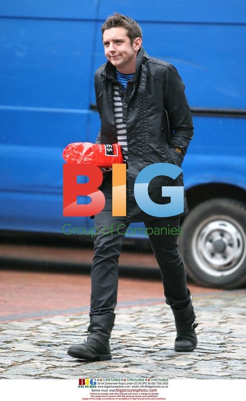 Craig Gazey leaving Coronation Street set