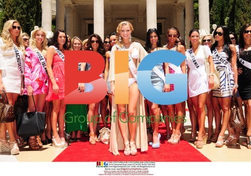 Miss USA Contestants at Garden of the God's Pool Party