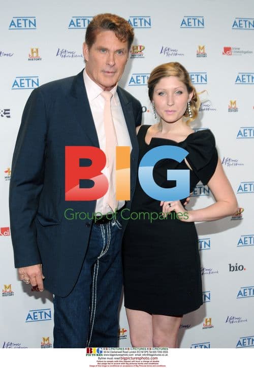 David Hasselhoff at 2010 A&E Upfronts