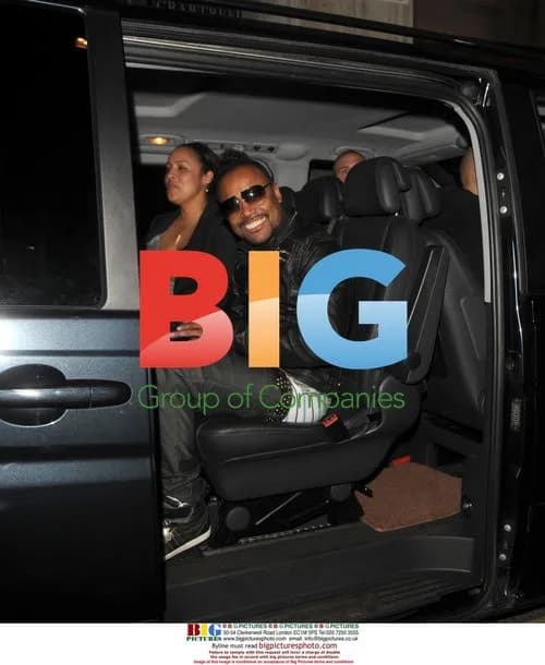 Will.I.AM and apl.de.ap Out at Cirque Du Soir