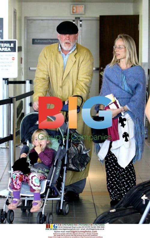 Nick Nolte and family at LAX
