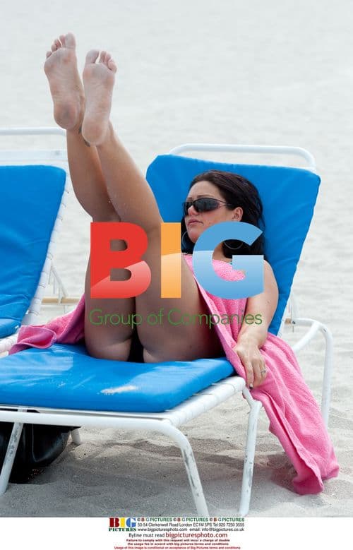 JWoww and Boyfriend Tom Lippolis at Miami Beach