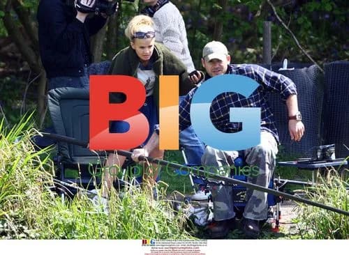 Kerry Katona Angling Lesson