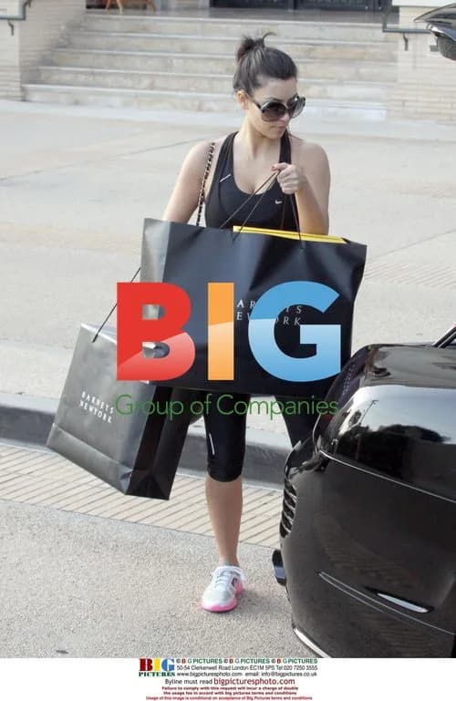 Kimberly Kardashian Shopping at Barney's