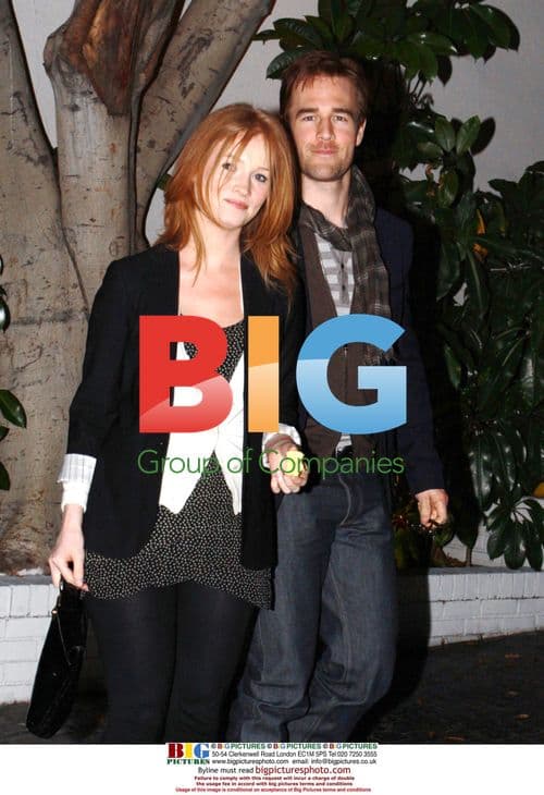 James Van Der Beek and Kimberly Brook spotted in LA