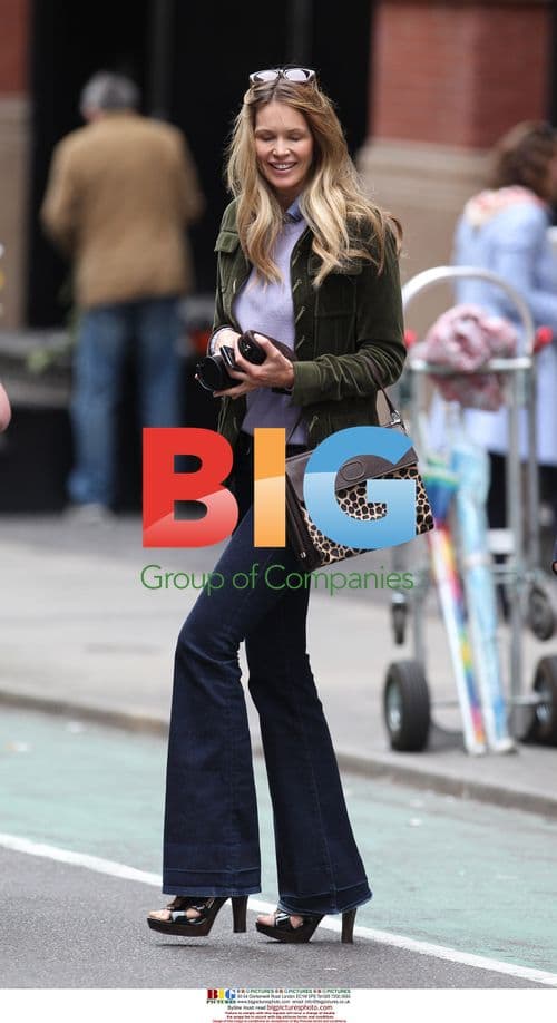 Elle Macpherson Leaving Mercer Kitchen in NYC