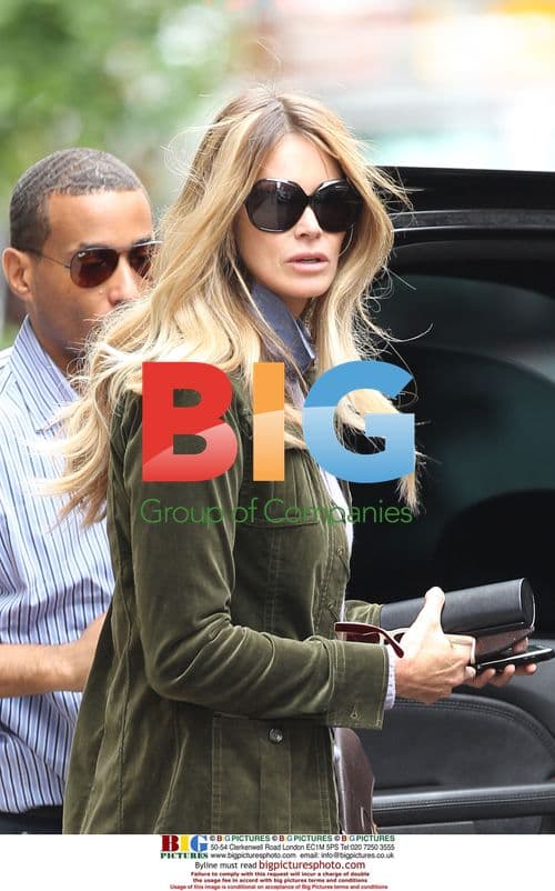 Elle Macpherson Leaving Mercer Kitchen