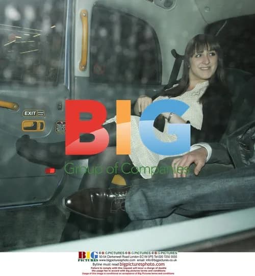Natalie Cassidy Outside Mayfair Hotel