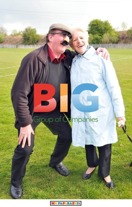 81-Year-Old BGT Star Janey Cutler Out with Dog