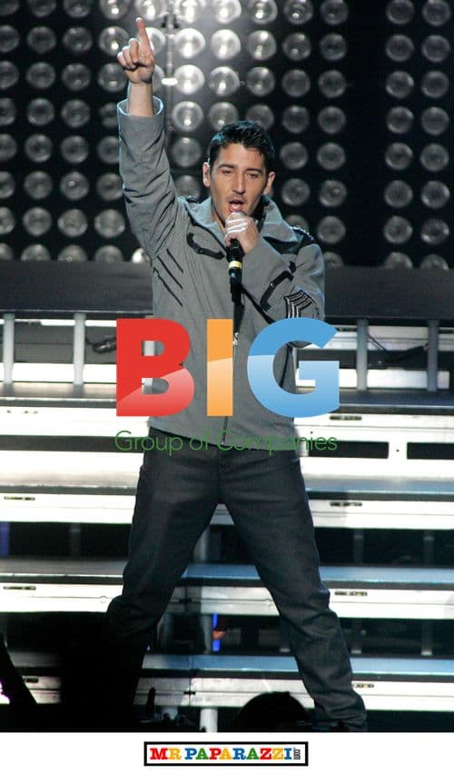 Jonathan Knight performs with New Kids on the Block