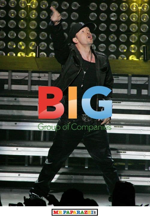 Donnie Wahlberg Performs with New Kids on the Block