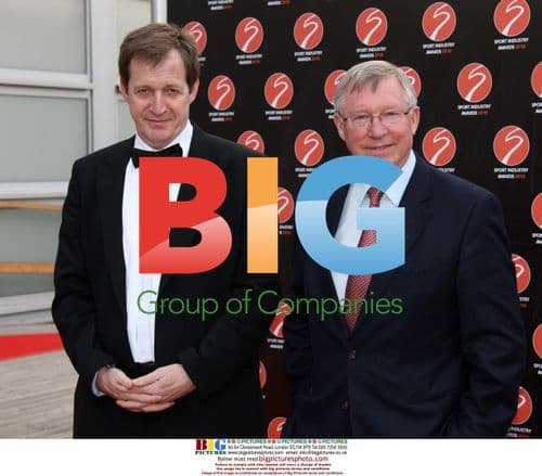 Alex Ferguson and Alastair Campbel at Sports Awards