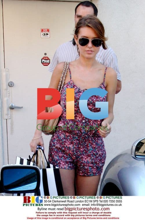 Audrina Patridge and Stephanie Pratt film "The Hills"