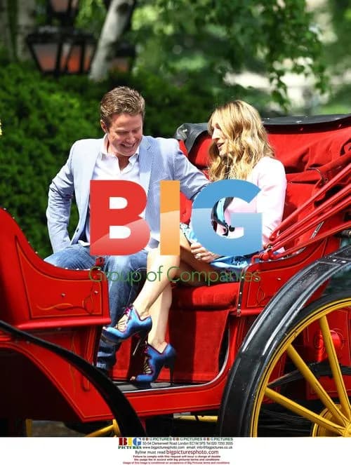 Sarah Jessica Parker Interviewed in Central Park