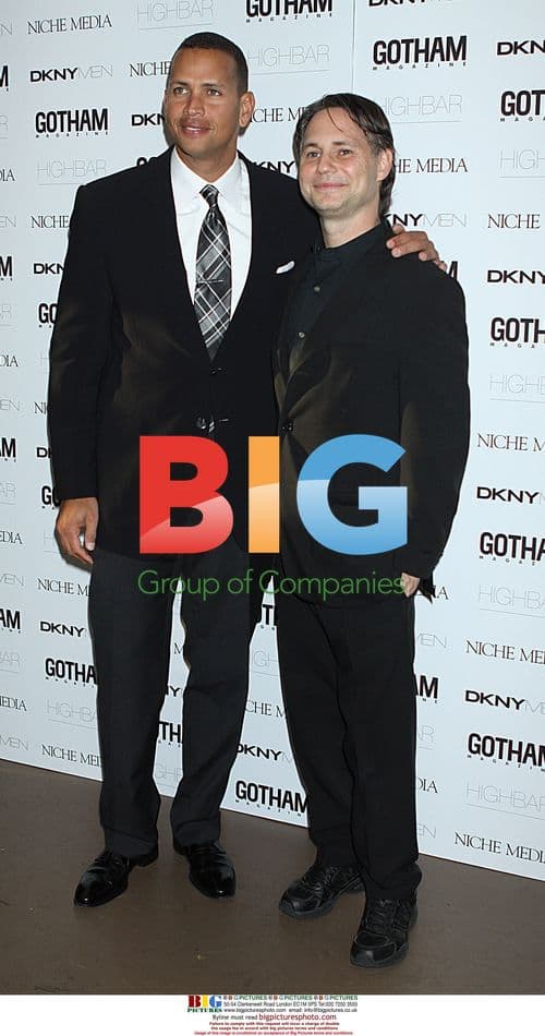 A-Rod and Jason Binn at Gotham Magazine Cover Party