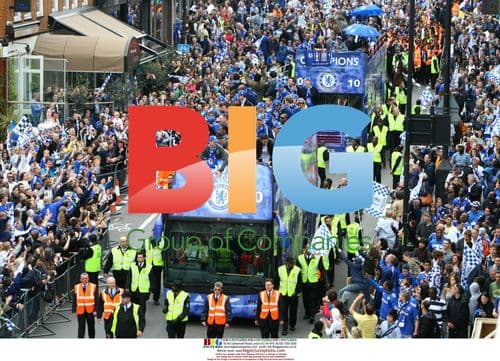Chelsea FC Premier League and FA Cup Parade