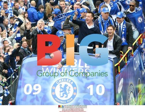 Chelsea FC Premier League and FA Cup Win Parade